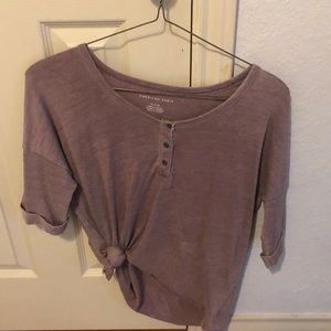 short sleeve oversized fit shirt